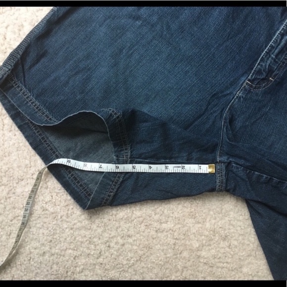 Lee Carpenter Dark Stone Wash Shorts size 18WM - Picture 4 of 6